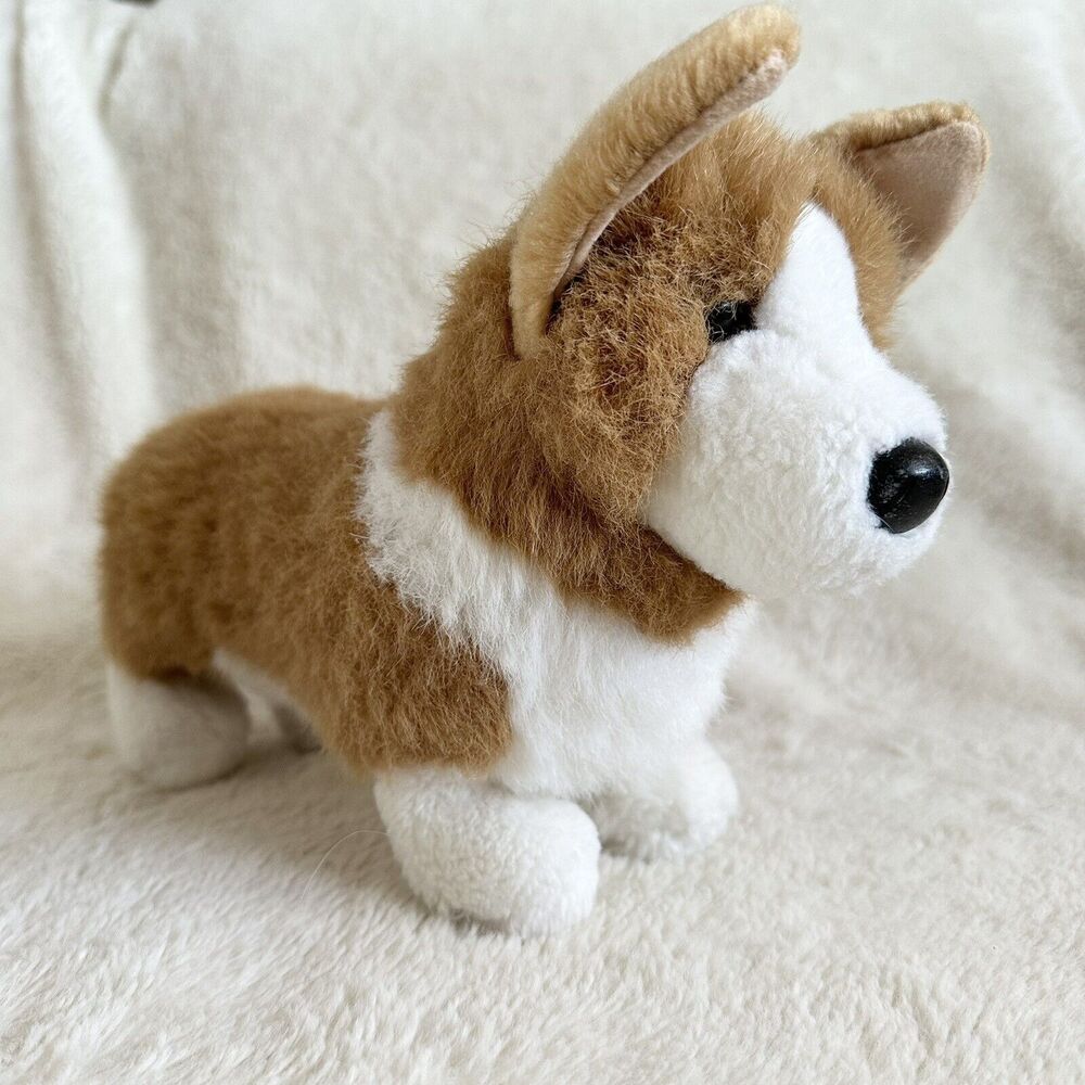 Douglas Louie Welsh Corgi Puppy Dog Plush 10" Stuffed Cuddle Toy Realistic